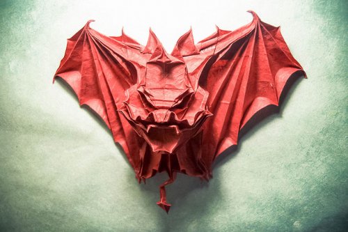 Потрясающие оригами, сложенные из одного листа художником Гонсало Гарсии Кальво (30 фото)