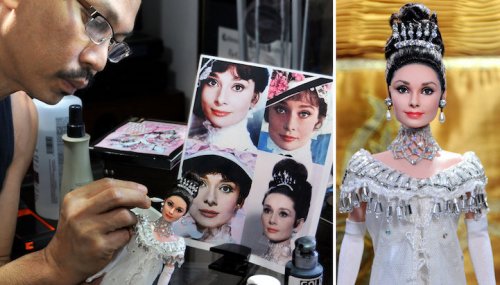 Реалистичные куклы знаменитостей от Ноэля Круза (14 фото)