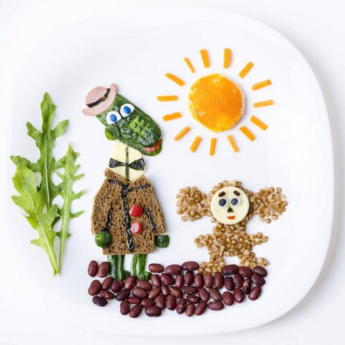 Креативные завтраки для маленьких (10 фото)