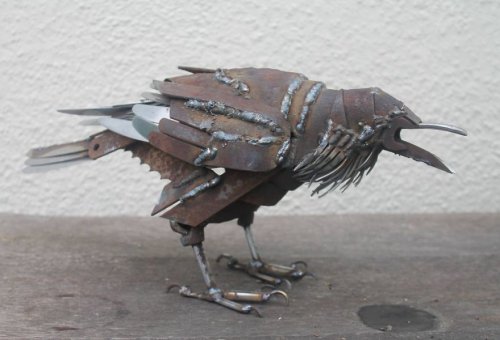 Реалистичные скульптуры животных из металла, созданные Джоном Брауном (13 фото)