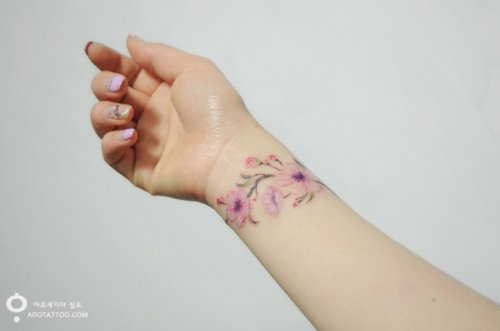 Татуировки в стиле акварель от тату-мастера Silo (11 фото)