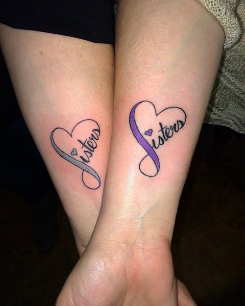 Татуировки для сестёр (33 фото)