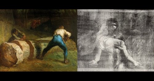 Топ-10: Спрятанные изображения, обнаруженные на известных картинах