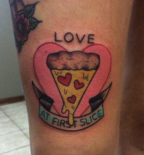 Татуировки для любителей пиццы (26 фото)