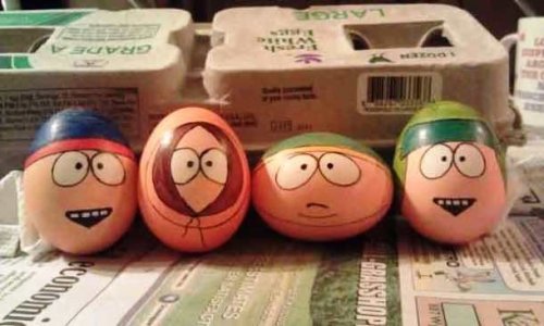 Необычные и прикольные пасхальные яйца (22 фото)