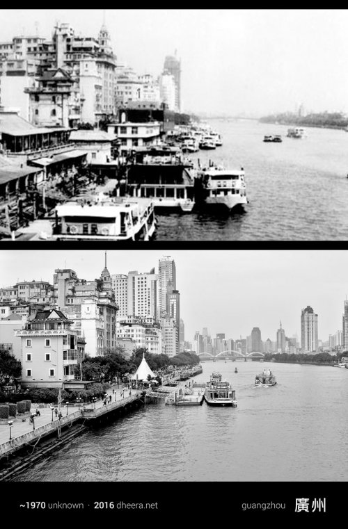 Китай тогда и сейчас: фотограф воспроизвёл снимки 100-летней давности (15 фото)