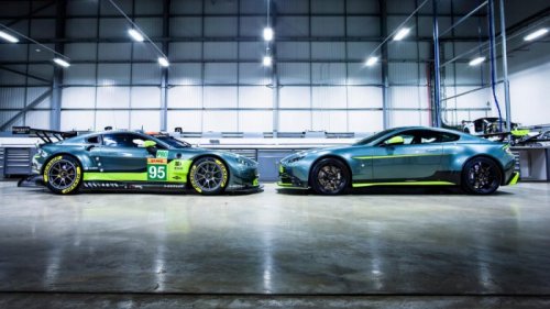 Спортивное купе Aston Martin Vantage GT8 (13 фото)