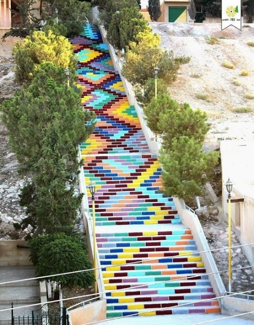 Необычные лестницы по всему миру (17 фото)