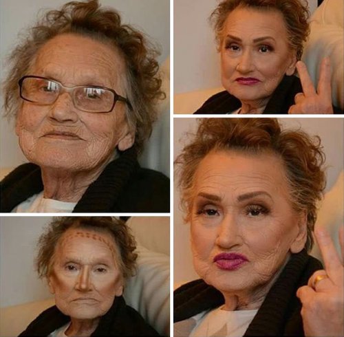 Гламурная бабушка хорватского визажиста Теи Флего (6 фото)