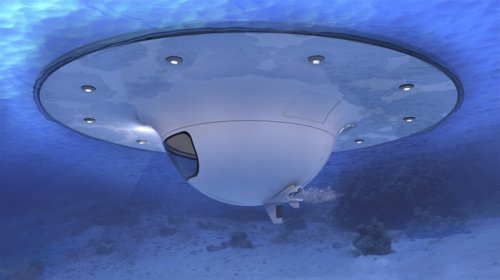 Концепт плавающего дома в форме НЛО (15 фото + видео)