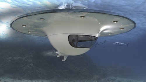 Концепт плавающего дома в форме НЛО (15 фото + видео)