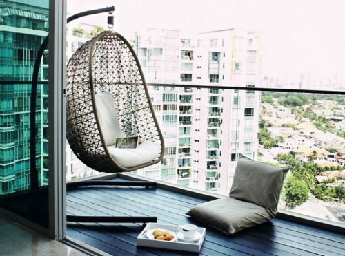 Уютные идеи для балконов (31 фото)