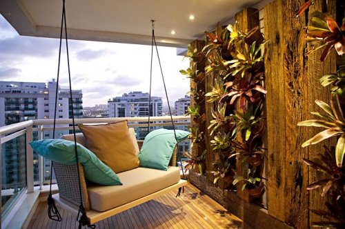 Уютные идеи для балконов (31 фото)