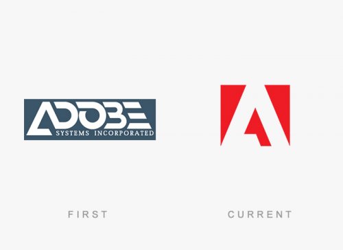 Логотипы известных брендов тогда и сейчас (31 фото)