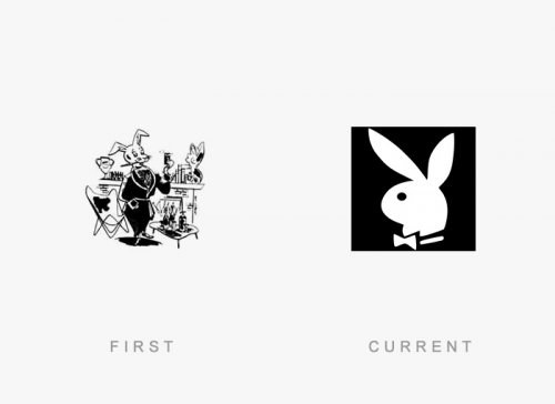 Логотипы известных брендов тогда и сейчас (31 фото)
