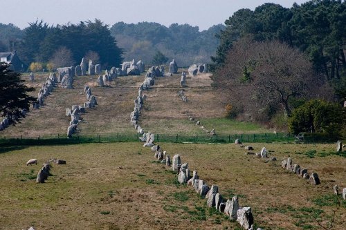 Карнакские каменные аллеи в Бретани (11 фото)