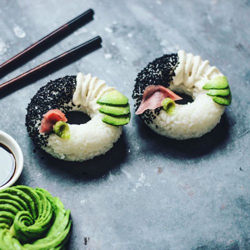 Суши-пончики, которые скоро станут всемирным трендом! (5 фото)