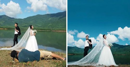 Свадебные фотографы, которые ради хорошего снимка готовы на всё (31 фото)