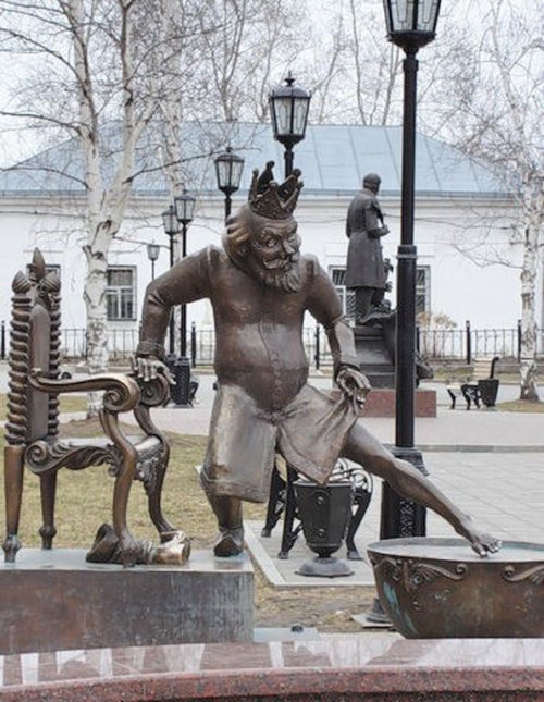 Памятники легендарным персонажам советских мультфильмов (17 фото)