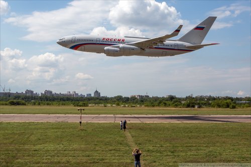 Новый Ил-96 для Управделами президента РФ (6 фото)