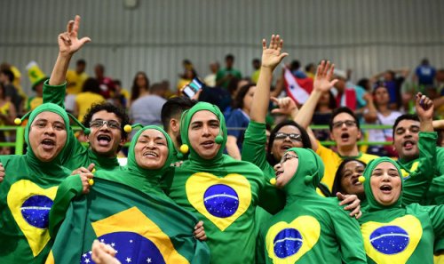 Болельщики на Олимпиаде в Рио (18 фото)