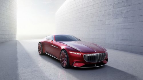 Концепт роскошного электромобиля Vision Mercedes Maybach 6 (9 фото)