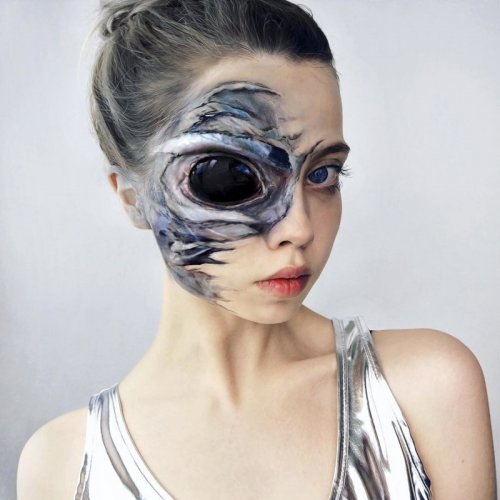 Instagram 22-летней модели и художницы Елены Шейдлиной (22 фото)