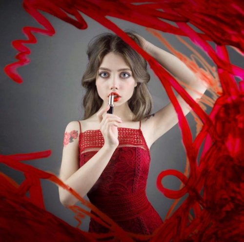 Instagram 22-летней модели и художницы Елены Шейдлиной (22 фото)