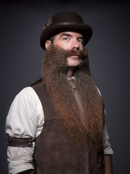 Самые импозантные участники конкурса усачей и бородачей, прошедшего в Нэшвилле (16 фото)