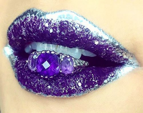 Кристальные губы от Джоанны Эдамс (6 фото)
