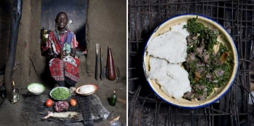 Чем кормят своих внуков бабушки из разных стран (29 фото)