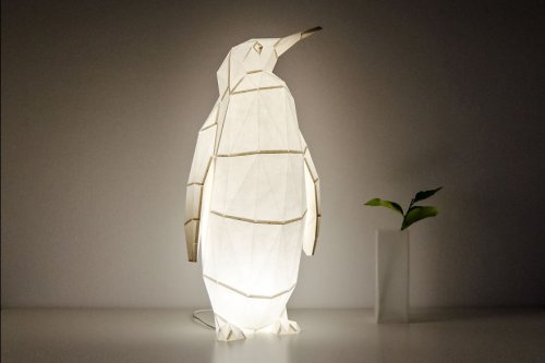 Оригинальные оригами-лампы в виде животных (13 фото)