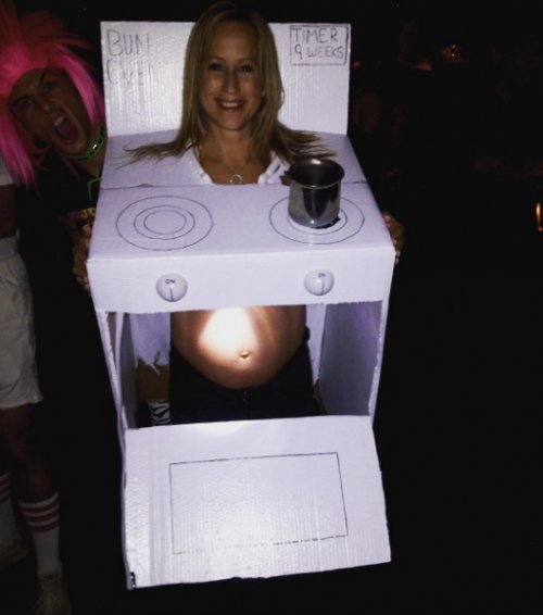 Костюмы на Хэллоуин для беременных (17 фото)