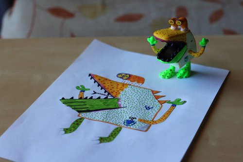 Детские рисунки, превратившиеся в игрушки с помощью 3D-принтера (10 фото)