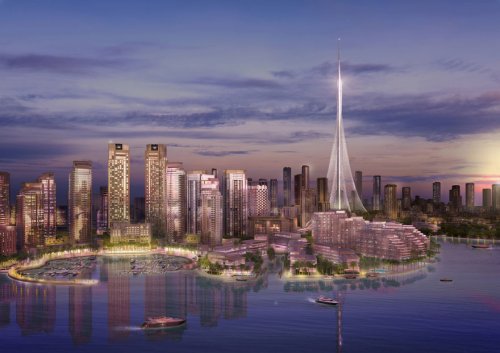 В Дубае началось строительство самой высокой в мире "Башни" (6 фото + видео)