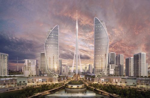 В Дубае началось строительство самой высокой в мире "Башни" (6 фото + видео)