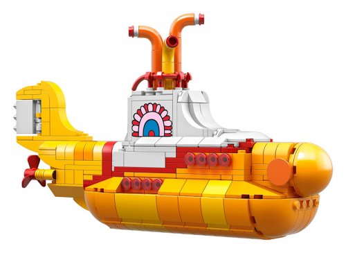 Набор LEGO "Yellow Submarine", посвящённый битлам (5 фото + видео)