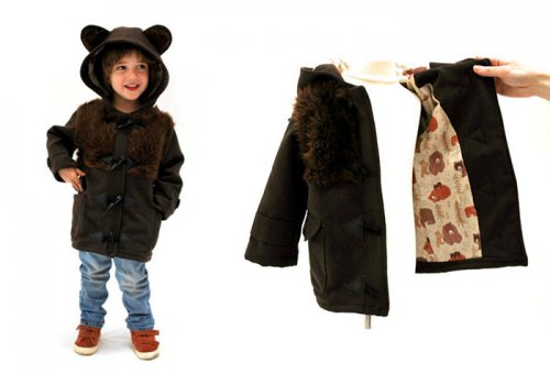 Очаровательная одежда, превращающая малышей в лисят, медвежат и других животных (12 фото)