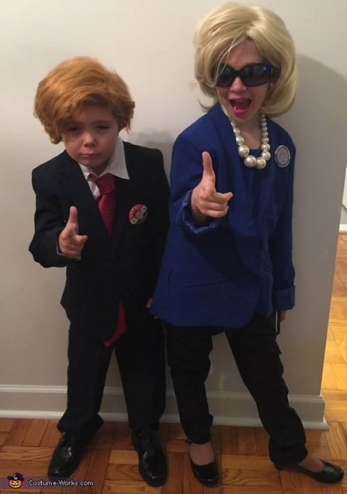Родители и их очаровательные малыши, которые слишком серьёзно отнеслись к костюму на Хэллоуин (13 фото + видео)