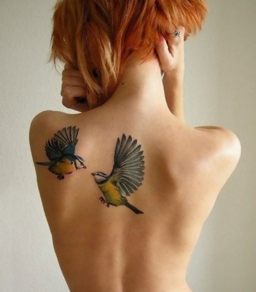 Татуировки с птицами (33 фото)