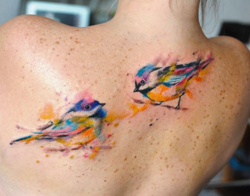 Татуировки с птицами (33 фото)
