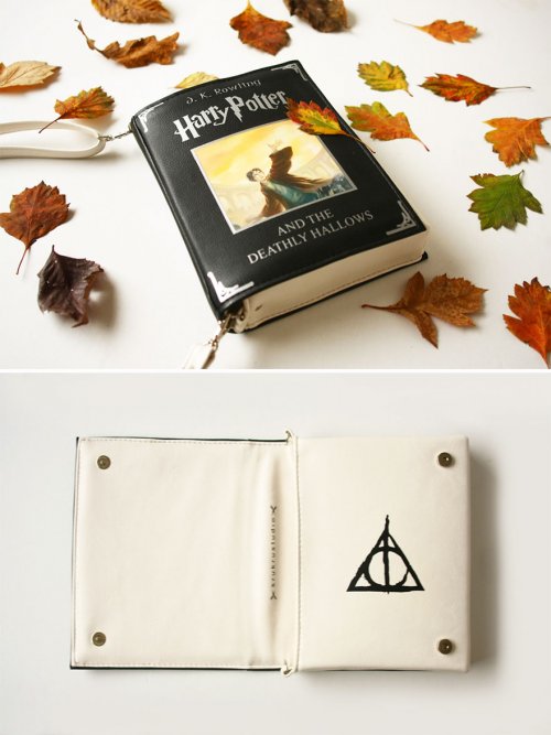 Креативные сумки в форме книг от Krukru Studio (19 фото)