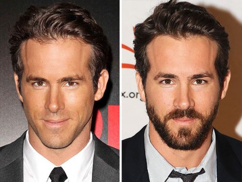 Фотографии "до и после", доказывающие, что мужчины с бородой выглядят лучше (27 фото)