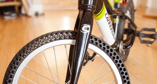 Инновационные велосипедные шины от компании Nexo (2 фото + видео)