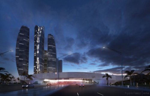 В ОАЭ создадут инновационную скоростную транспортную систему Hyperloop One (8 фото + видео)