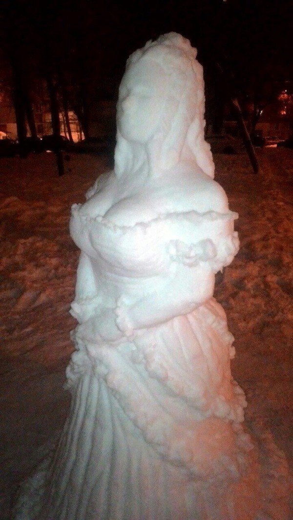 Снежная Баба Фото