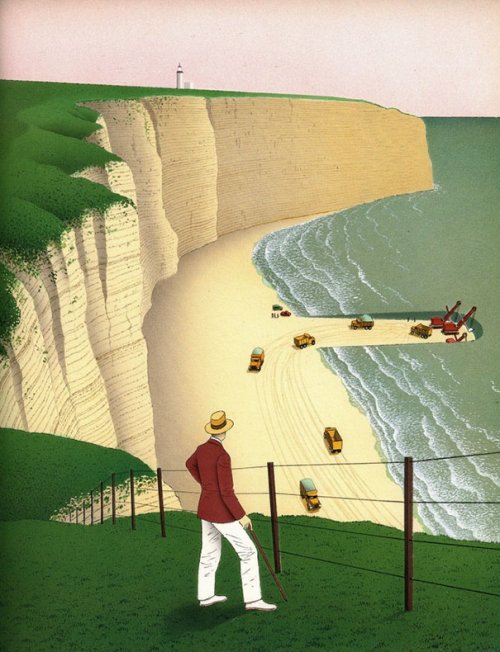 Сюрреалистические иллюстрации Ги Биллю, переворачивающие сознание (32 шт)