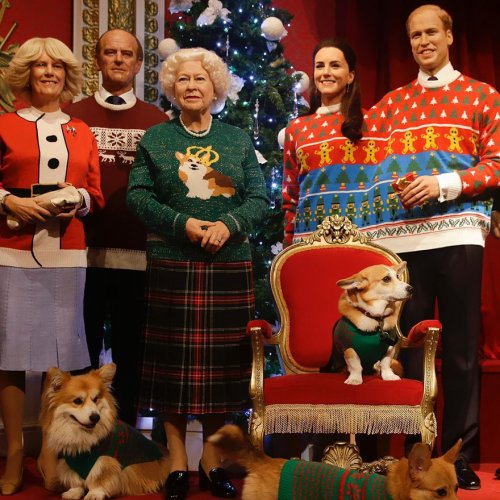 Британская королевская семья в нелепых рождественских свитерах (5 фото)