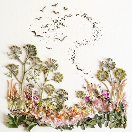 Потрясающие картины Бриджит Бет Коллинз, созданные самой природой (28 фото)