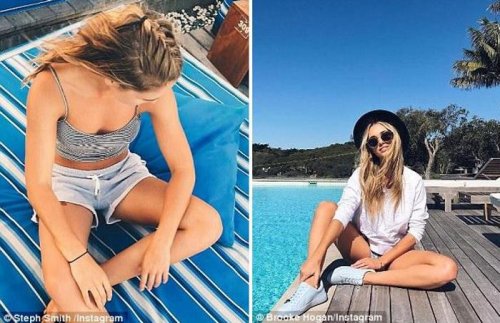 В Instagram среди девушек набирает популярность поза Insta Sit (7 фото)